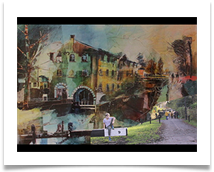 Lockside Mill - Marple Bridge - Philip Wilson